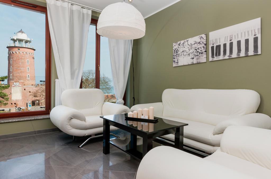 Jantar Apartamenty Deluxe Sea View كولوبرزيغ المظهر الخارجي الصورة